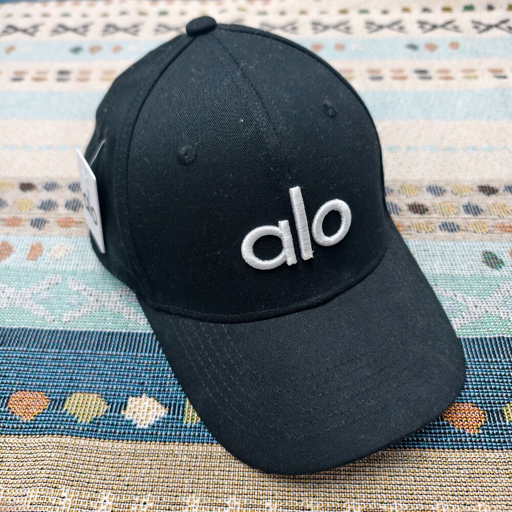 NWT ALO Yoga Black Off-Duty Baseball Cap